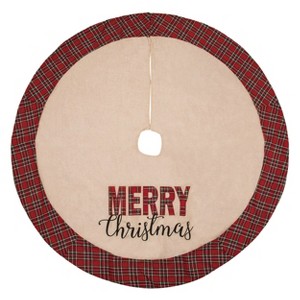 Season's Designs 48In Merry Christmas Tree Skirt - 1 of 1