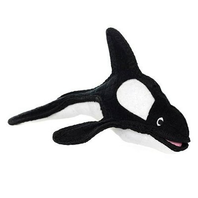 Tuffy Ocean Creature Killer Whale Dog Toy - L