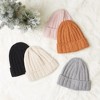 Hadley Wren Ribbed Knit Beanie - Honeygold - 3 of 4