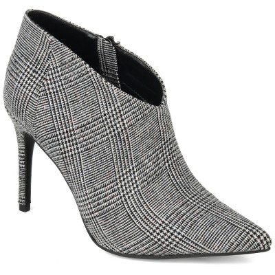 Journee Collection Womens Demmi Inside Zip Stiletto Booties