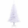 Artificial Christmas Trees White PVC 4 ft Collapsible - 3 of 4