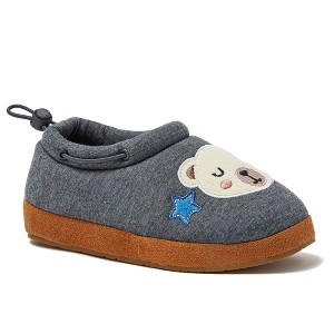 Lands' End Kids Sweet Dreams Adjustable Toggle Fleece Lined Slippers - 1 of 4