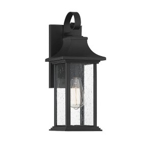 Savoy House Hancock 1 - Light Wall Light in  Matte Black - 1 of 4