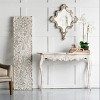 GlasFlength Wall Art Floral Vine Panel Decorative Wall Sculpture Rustic Wall Art Decoration for Living Room, White, 15.7"*1.4"*59.8" - 3 of 4