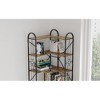 Dolonm Industrial Corner Bookshelf, Heavy-Duty Steel Frame & Anti-Tilt Design for Living Room/Office/Garage - 3 of 4