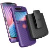 Nakedcellphone Slim Case and Belt Clip Holster Combo for Motorola RAZR 5G Phone (XT2071, 2020) - 3 of 4