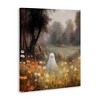 Stupell Industries Ghost in Peaceful Flower Meadow Canvas Art - 2 of 4