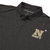 United States Naval Academy Adult Polo Left Chest Logo, Black - 4 of 4