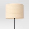 Stick Floor Lamp with Woven Paper Shade & Metal Accents (Includes LED Light Bulb) - Threshold™ - image 4 of 4