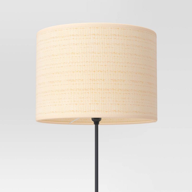 Stick Floor Lamp Natural/Black Wood/Metal  (Includes LED Light Bulb) - Threshold&#8482;, 5 of 10
