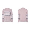 Coolmee Women’s Casual Knit Sweater Leopard Print Knitted Pullover Sweaters Long Sleeve High Neck Jumper Tops - 4 of 4