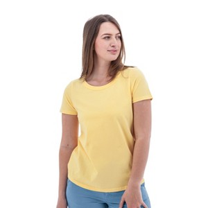 Old Ranch Brands Women's Basis Organic Cotton Tee - 1 of 4