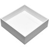 ALFI  14 Inches Square White Matte Solid Surface Resin Sink - 4 of 4
