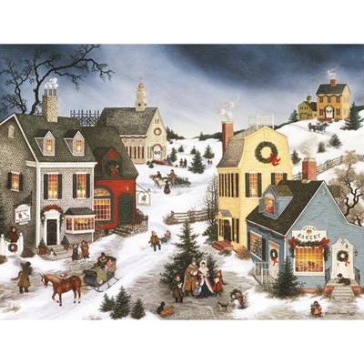 18ct Caroling in the Village Holiday Boxed Cards