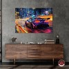Notoriart Night Drive Vibes Car Wall Art Unframed - 2 of 4