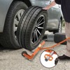 Wheel Dolly Heavy Duty Tire Dolly 330 LBS Tire Lifting Toolwith 360¡ã Rotatable Wheels with Adjustable Roller Tire Moving Tool Cart Wheel Lift - 3 of 4