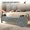 Daniel Storage Bench With Solid Wood Legs | ARTFUL LIVING DESIGN - 4 of 4