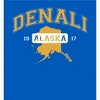 Elevation 7573 Denali, Alaska Adult Long Sleeve Hoodie - 2 of 2