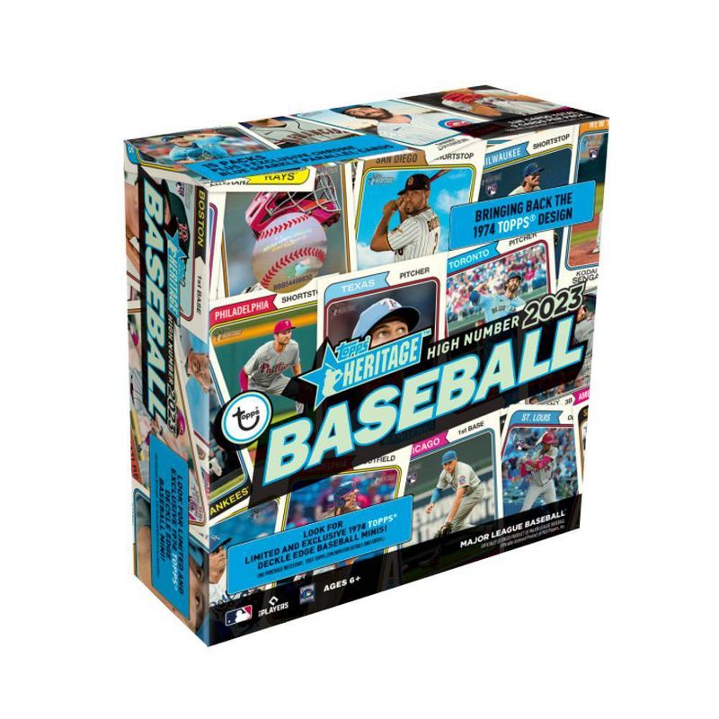 2023 Topps MLB Heritage High Number Baseball Trading Card Giant Box, 1 of 4