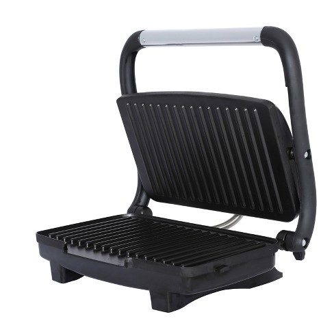 Hastings Home Electric Panini Press, Indoor Grill, And Gourmet Sandwich  Maker With Nonstick Plates - Black : Target