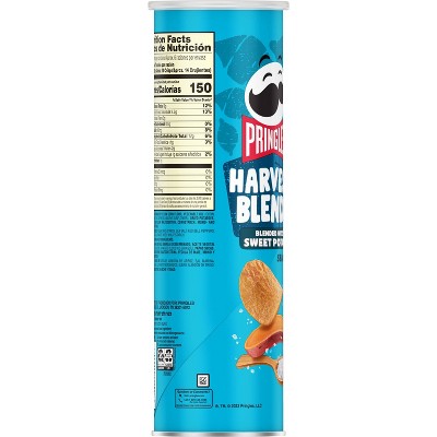 Pringles Harvest Blends Sea Salt Potato Crisps Chips - 5.5oz