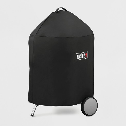 Weber 22"Charcoal Premium Grill Cover- Black - image 1 of 3