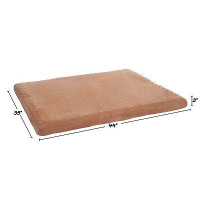 Pet Adobe Foam Pet Bed - 35" x 44", Clay