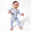 Bellabu Bear Baby Easter Bunny Blue Bamboo Convertible Footie - 3 of 4