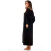 Just Love Womens Plush Zipper Lounger Solid Robe | Long Bathrobe Duster - image 2 of 3