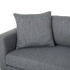 NicBex 101 Inch Morden 3-Seater Sofa Couch with Wood Legs for Living Room,Office,Apartment - 4 of 4