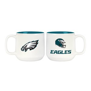 NFL Philadelphia Eagles Inner Color 2pk Mug - 15oz - 1 of 1