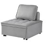 NicBex Couches for Living Room Armless Convertible Sleeping Single Sofa Bed Velvet Upholstered Couch with Removable Back for Apartment - 3 of 4