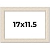 PosterPalooza | Weathered White Picture Frame - UV Acrylic, Backing Board, Hanging Hardware Included - 2 of 4