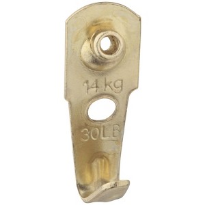 National Hardware Brass-Plated Picture Hanger 30 lb - Case of 5 - 4 each - 1 of 1