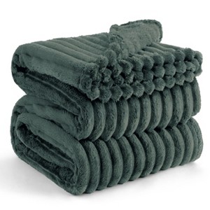 Bedsure GentleSoft Fleece Blanket for Bed - Cozy Soft Blankets for Women, Christmas Birthday Gifts for Women Men Teen, Room Home Boho Fall Decor - 1 of 4