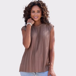 トップス VALLANSpanglesKnitCamisoleSkirtSetup Georgette Cross-Tie Trapeze Top | Banana Republic