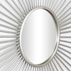 Cheung's Oriona Silver Metal Sunburst Wall Mirror - 2 of 4