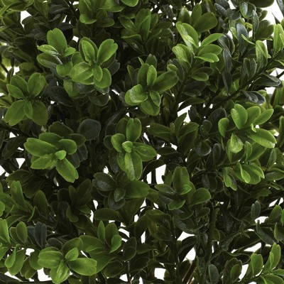 Set of 6 Green Artificial Sweet Grass Bushes