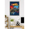 Trends International Mattel Hot Wheels - Monster Trucks Smash Framed Wall Poster Prints - 2 of 4