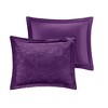 PAGED Comforter Set, Velvet Bedding Comforter Sets, Luxurious Bedding Set with Throw Pillow - 3 of 4