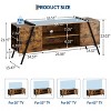 GustoWave TV Stand , Media Cabinet,TV Console Table,  U-Shaped Metal Legs, for Living Room, Bedroom, Office Furniture - 4 of 4