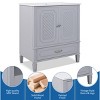 30'' Bathroom Vanity With Sink, Bathroom Vintage Vanity, Bathroom Cabinets Modern With Multi-Functional Storage Space-Cuddlewood - 3 of 4