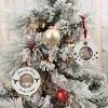 Pavilion Gift Company - Merry Christmas - 4" Photo Frame Ornament  - Tree Ornaments - 3 of 4