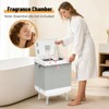 HONGGE Towel Warmer Bucket with Timer LED Touch Control Fast Heating Safe Auto Shut-Off for Spa and Family Use - 4 of 4