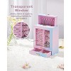 Jewelry Box for Women & Girls, White and Gold Organizer with Storage for Necklaces, Rings, Earrings & Bracelets - 4 of 4