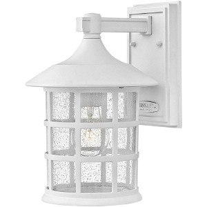 Hinkley Freeport 12 1/4"H Textured White Outdoor Wall Light - 1 of 1