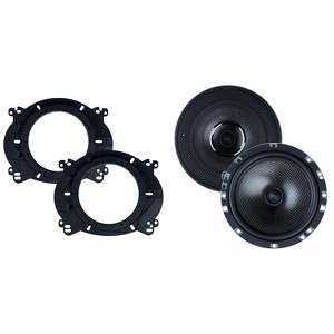 Memphis Audio MS60MV - MClass 6.5" Oversized Convertible Mid Woofer with OEMBKT60 Vehicle Specific 6 1/2"" Speaker Adaptors - 1 of 4