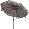 Zimmerman 11Ft Round Market Umbrella - PAT8100 - Safavieh - 4 of 4