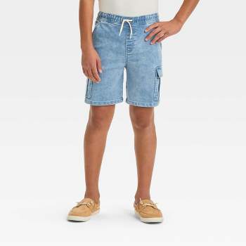 Boys' Dobby 'At the Knee' Pull-On Cargo Shorts - Cat & Jack™