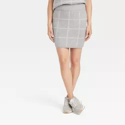 Women's Mini Sweater Skirt - A New Day™